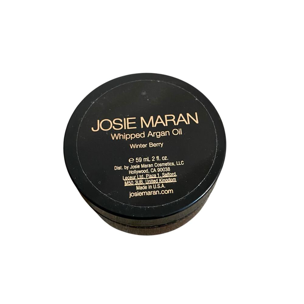Josie Maran Whipped Argan Oil Body Butter Winter Berry 2oz Sealed